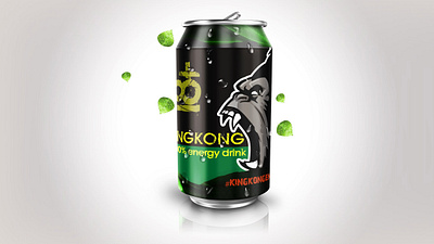Energy drink bottle design branding product design