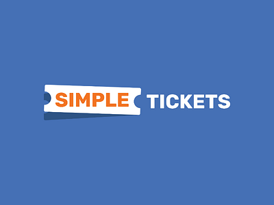 Simple Tickets logo logodesign