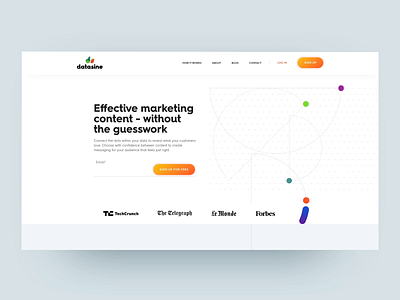 Datasine - Website Redesign animation branding design illustration motion design ui ux vector website