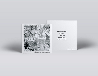 Crosswalk - Album Cover album album artwork album cover album cover design black black and white blackandwhite cd artwork cd cover cd design cd packaging crayons crosswalk drawing graphic design hip hop illustration pencil drawing pencils white