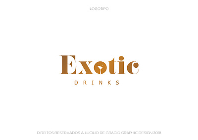 EXOTIC - DRINKS brand branding drinks logo logotype mozambique