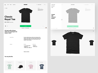 Popshop - Visual exploration (Product) art artist creator designs editor merchandise platform sell share spread