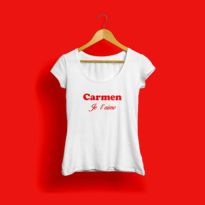 T shirt Carmen t shirt design textile