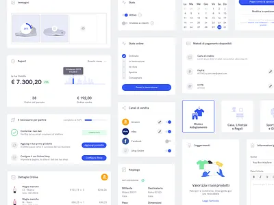 Vidra - Dashboard UI Elements 2 app dashboad design system ecommerce ui user inteface web app