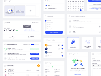 Vidra - Dashboard UI Elements 2 app dashboad design system ecommerce ui user inteface web app