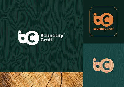 Boundary Craft Logo Concept 1 b logo bc monogram c logo craft craft logo furniture furniture logo logo simple wood wood craft wood logo