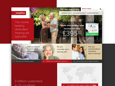Homepage Pitch ui ux webdesign