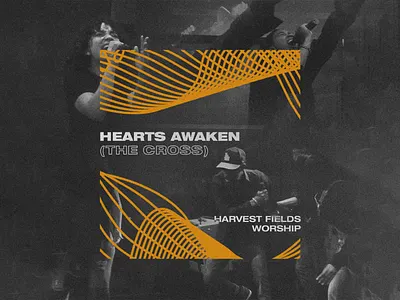 Hearts Awaken (The Cross) church church design cover design