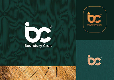 Boundary Craft Logo b logo bc monogram brand identity branding c logo craft creative design furniture logo illustration logo logos logotype simple logo wood wood logo