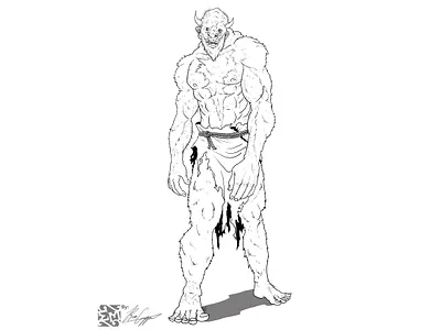 Human Hybrid 02 character design drawing conceptart epicmade graphic novel illustration