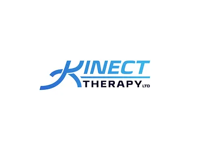 Kinect Therapy brand branding design logo logotype mark monogram typography vector