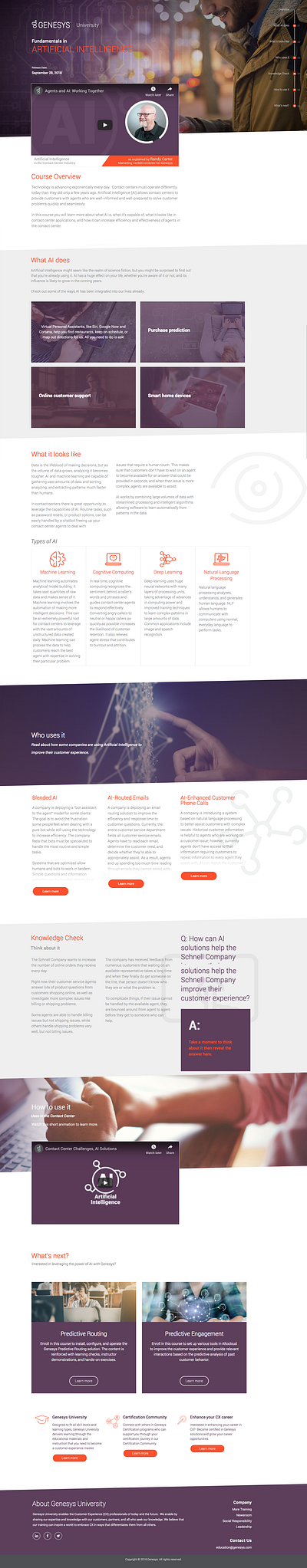 training genesys fundamentals in blended ai 53 47