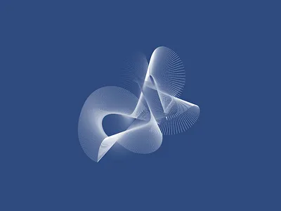 Abstract Line art abstract blend tool corporate design flat identity illustration lineart minimalist stroke ui vector