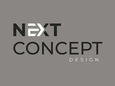Next Concept - Logo Design design design art graphicdesign illustration interior design interior designer logo logodesign typography vector