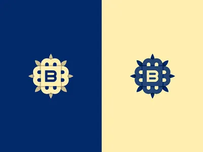 Letter B b branding design design flower geometric letter letter b lettering lettermark logo logodesign logomark logos organic pattern vector vectors