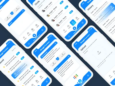 Google Translate Redesign Concept adobe xd app design google google design google translate ios app redesign redesign concept ui uidesign user experience user inteface ux ux design uxdesign xd xd design