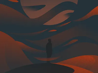 Endeavour art dark design flat gradient graphicdesign guy illustration vector