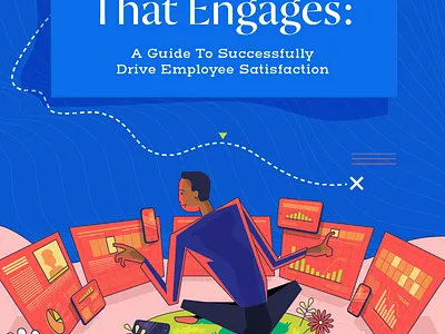 Microlearning eBook Cover flower screen