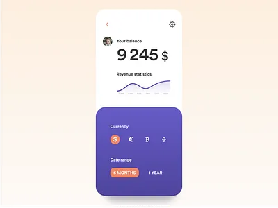 Dailyui #7 app app concept beautiful font bitcoin bright challenge clean currency dailyui design ethereum graphic typogaphy ux ui