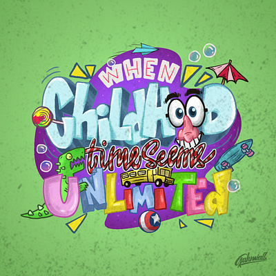 Childhood animation artworks branding cartoons characterdesign childrens illustration culture design digital illustration hand lettering illustration lettering typography vector