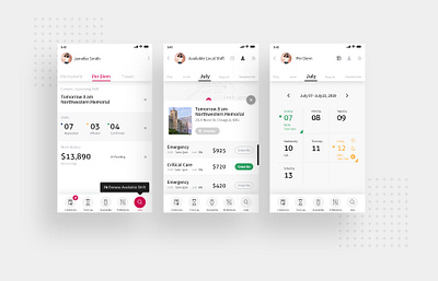 BME Mobile App Design app branding flat minimal typography ui ux