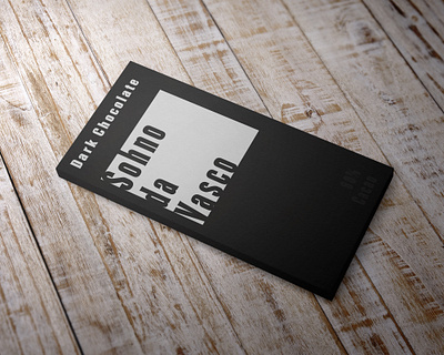 Dark Chocolate for "Sohno da Vasco" abstract abstract art brand brand design brand identity branding branding design chocolate chocolate bar chocolate packaging design graphic design identity minimal package package design packaging design print design typography vector