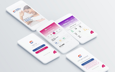 Mobile App_Concept app branding design flat graphic design identity minimal typography ui ux web website