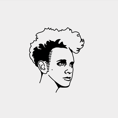 Martin Gore 80s 80s style depeche mode illustration old school tattoo tattoo traditional tattoo