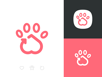 Pet Adoption - App Icon Concept app app icon design icon mobile ui