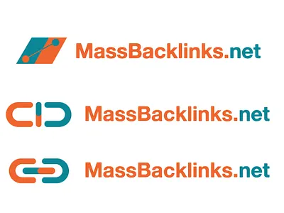 MassBackLinks Logo Proposals adobe illustrator branding design graphic design icon design logo logo design logo design concept typography vector