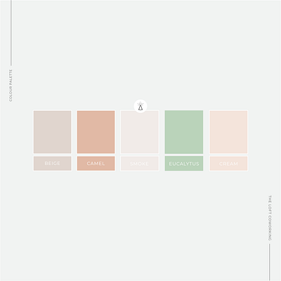 The Loft - Colour Palette brand identity colour inspiration colour palette colours