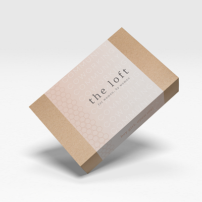 The Loft - Gift Box Mockup brand design brand identity branding branding and identity branding design mockup mockup design