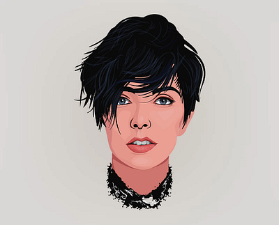 Vector Potrait illustration potrait vector