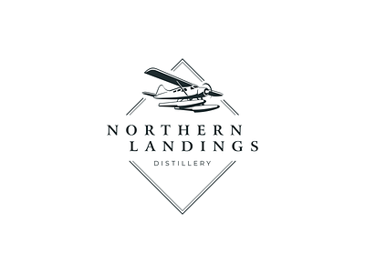 Northern Landings Logo Design brand brand design brand identity brandidentity branding branding design canada distillery illustration logo logo design logo inspiration logo inspirations logodesign