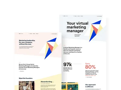 Marketing Agency Rebrand and Website Design WIP agency agency website design figma landing page logo ui uidesign web design