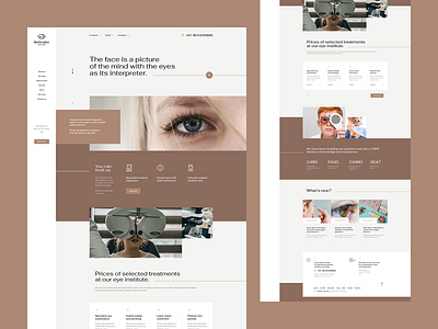 BeOculist 👁 app branding landingpage logo minimalism mockup onepage theme ui ux web webdesign webdesigner website wordpress