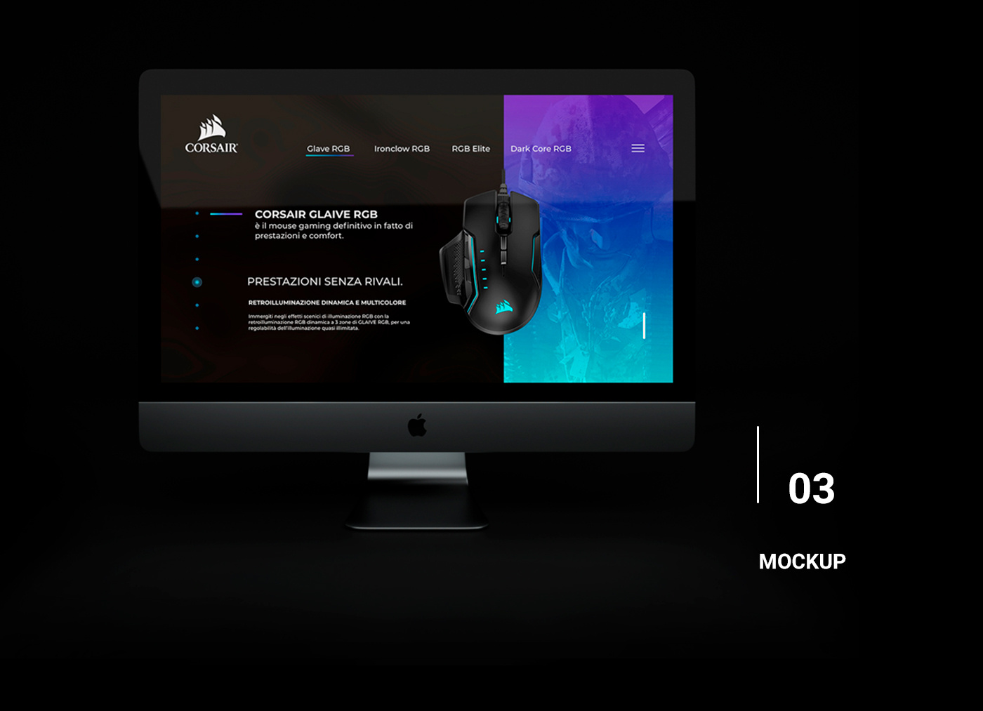 Example of Website animation