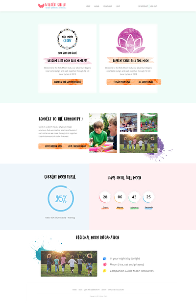 Wilder Child - Membership agency business creative webdevelopment wordpress wordpress design wordpress development