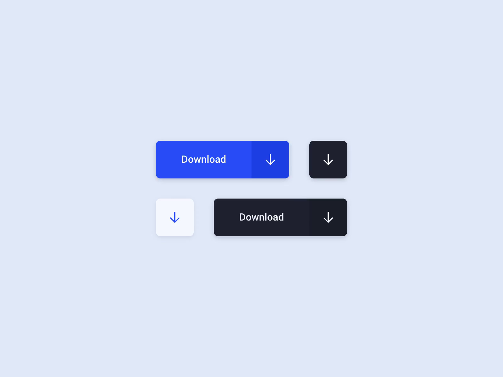 Example of Download Buttons