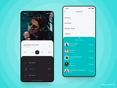 Music app album music music app music player playlist ux ux ui