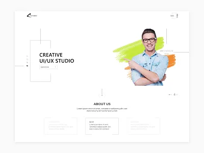 CREATIVE UI/UX STUDIO creative website design portfolo ui ui. ux uidesign uiux ux uxdesign webdesign website website design