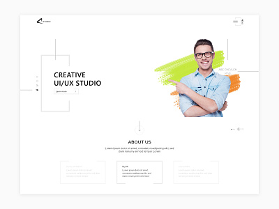 CREATIVE UI/UX STUDIO creative website design portfolo ui ui. ux uidesign uiux ux uxdesign webdesign website website design