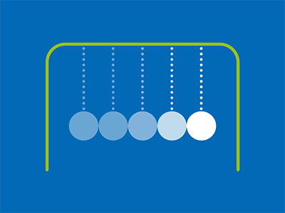 blue explainer - shot 1 aftereffects animation newton