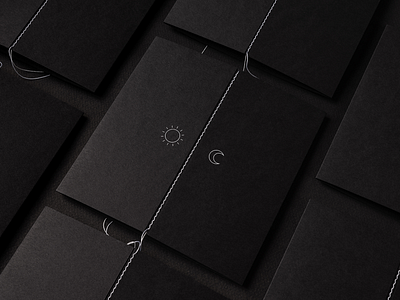 Gang Of Witches | Winter Solstice Greeting Card art art direction black branding card logo luxury moon paper print