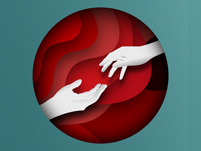 Hold on - Illustration illustration design help