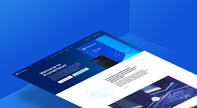 Prometheum - Fintech Platform for Cryptosecurities Trading branding financial services ui design ux design web design web developer web development