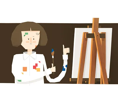 Zofia Stryjenska artist character character design children illustration paint painter picture book sophie woman