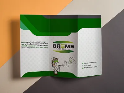 BREMS Energy Solutions Brochure Design advertisement brochure brochure design brochure layout brochure mockup catalog design flyer graphics instagram nisha nishadroch poster