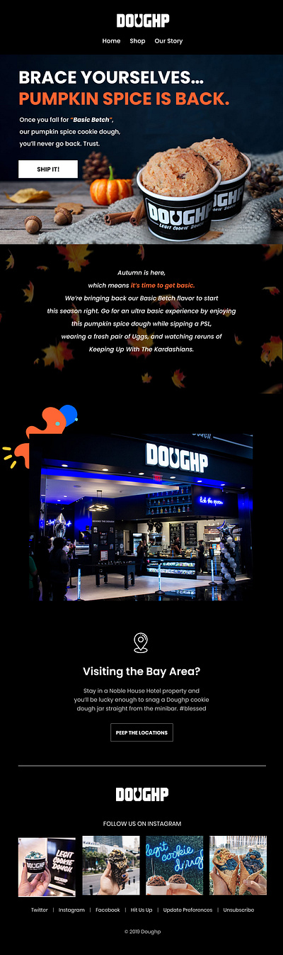 Email template - DOUGHP email design email template email template design