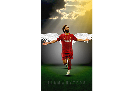 Mohamed Salah - Wings design fifa fifa 20 football football club football design football edit football wallpaper illustration liverpool liverpool fc mo salah mohamed salah photoshop poster premier league soccer edit soccer wallpaper wallpaper